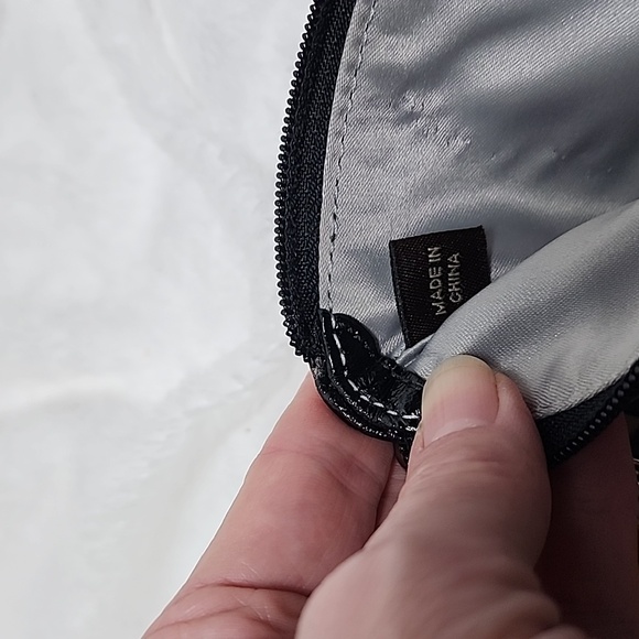 Vintage Coach Poppy Satin Fabric Wristlet - Picture 6 of 8